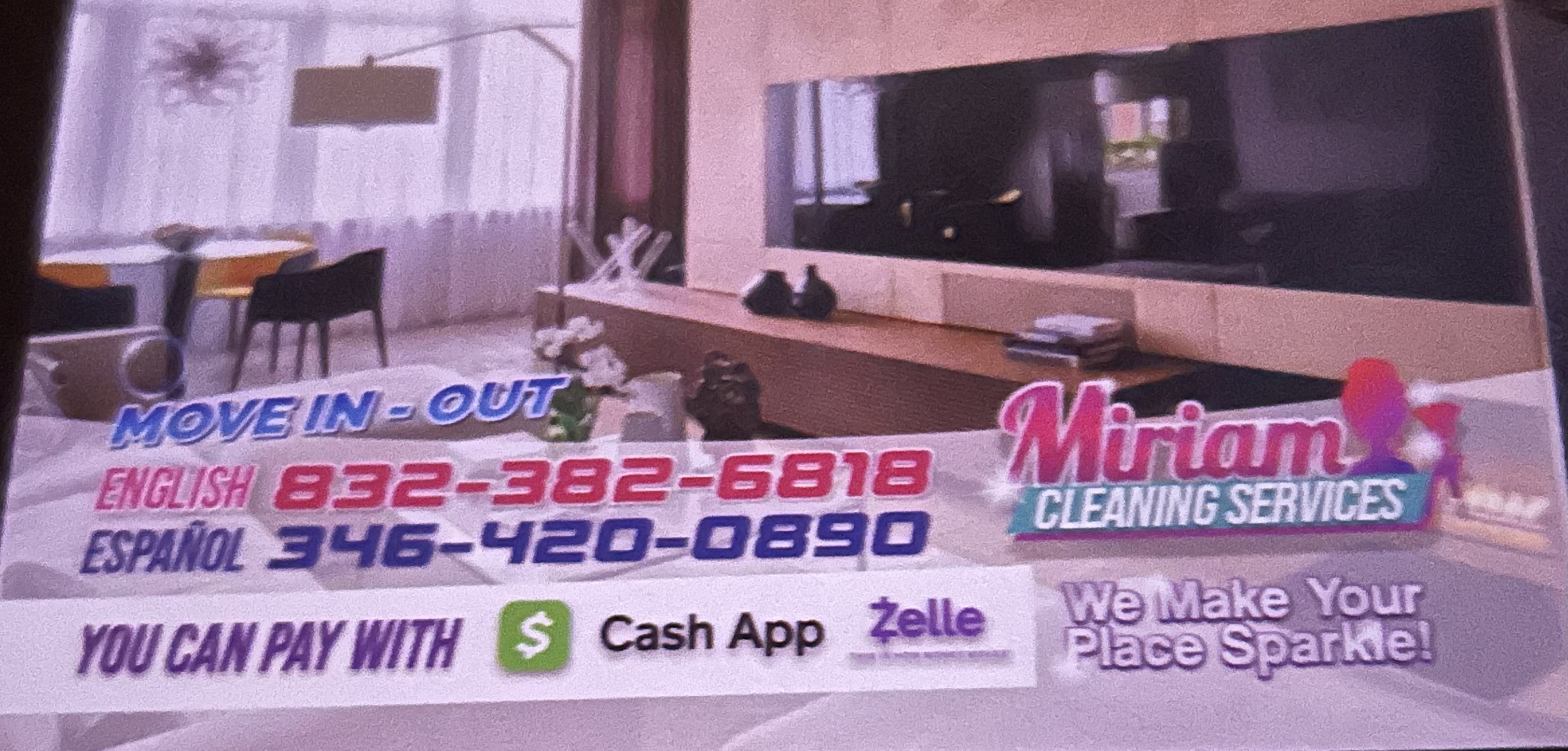Avatar for miriam cleaning services