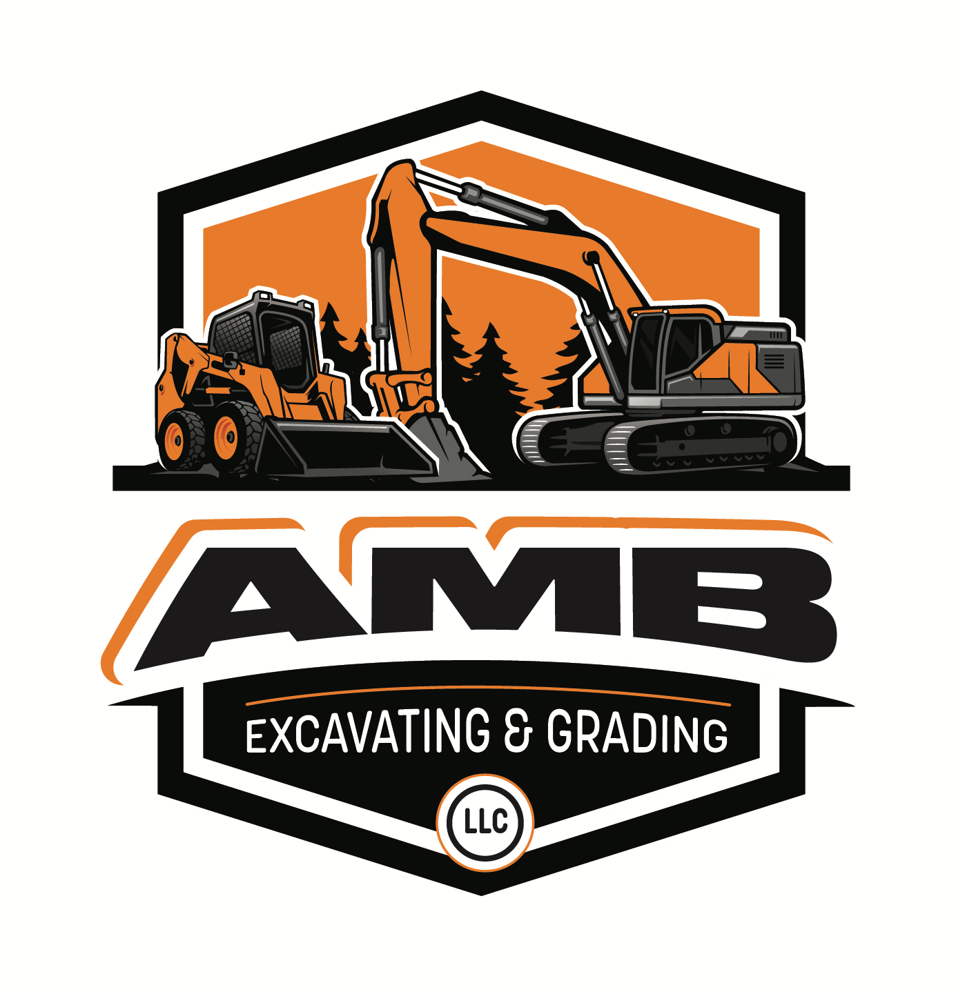 AMB excavating & grading LLC. logo