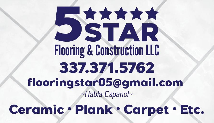 5 Star Flooring  Construction, LLC logo