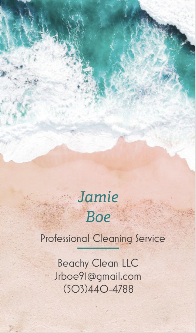 Beachy clean logo