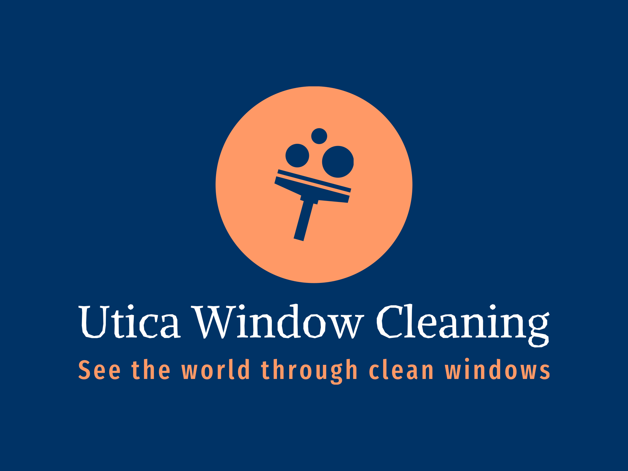 Utica Window Cleaning logo