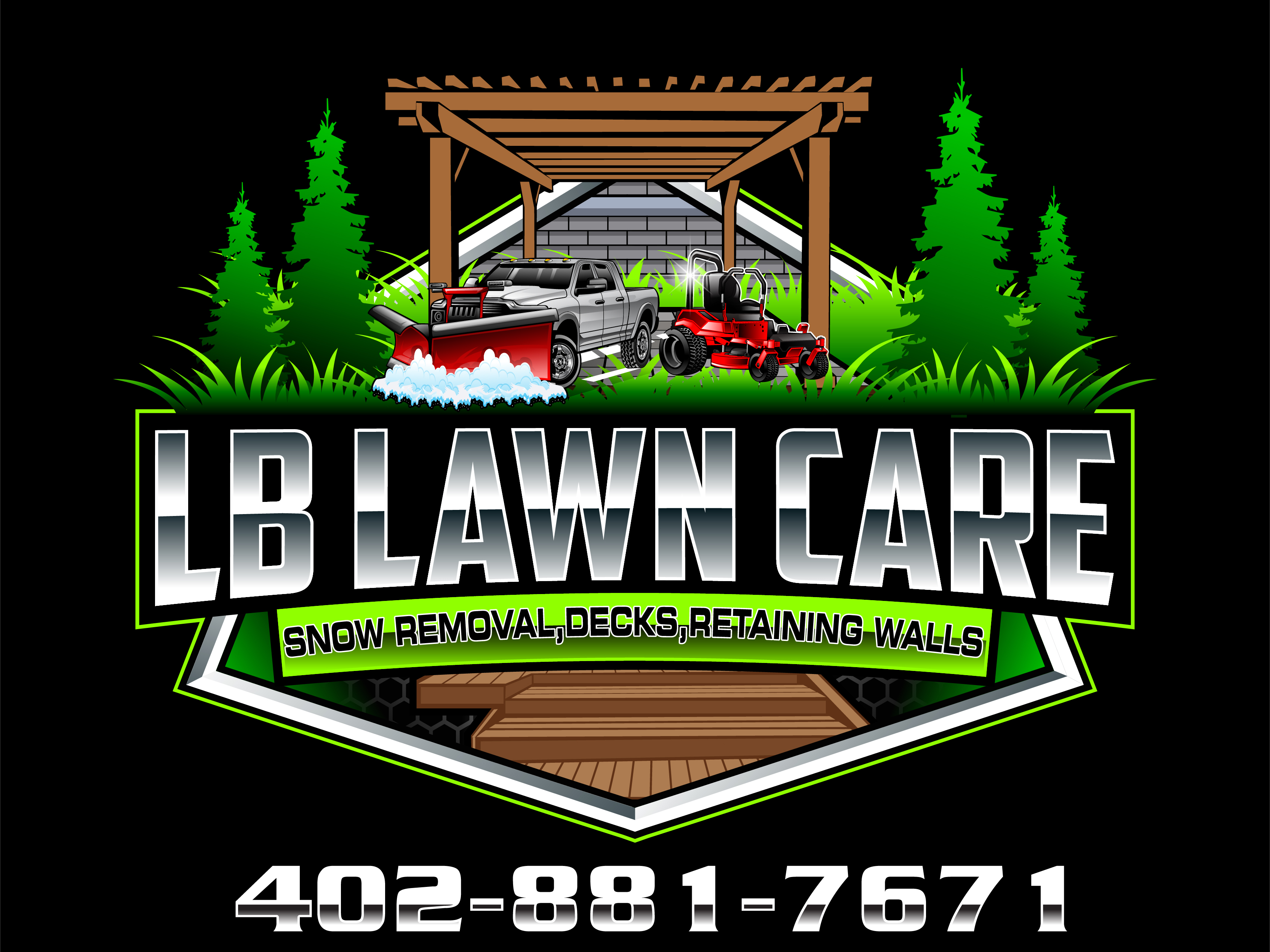 LB Lawn Care logo