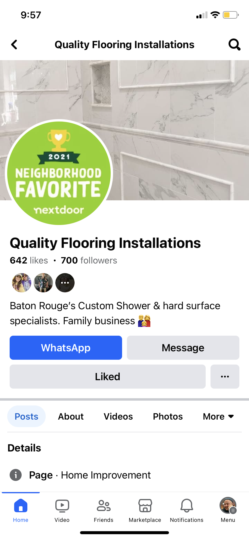 Quality flooring installation logo