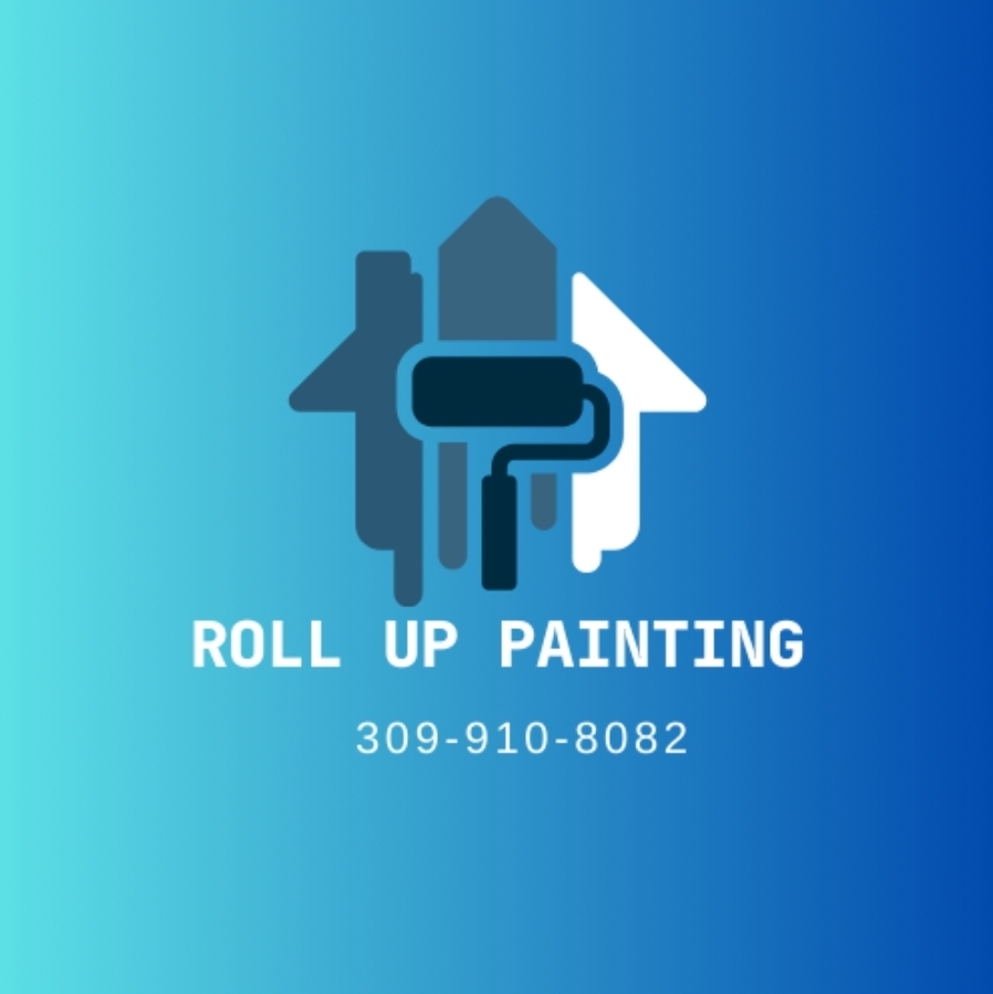 Roll up painting logo