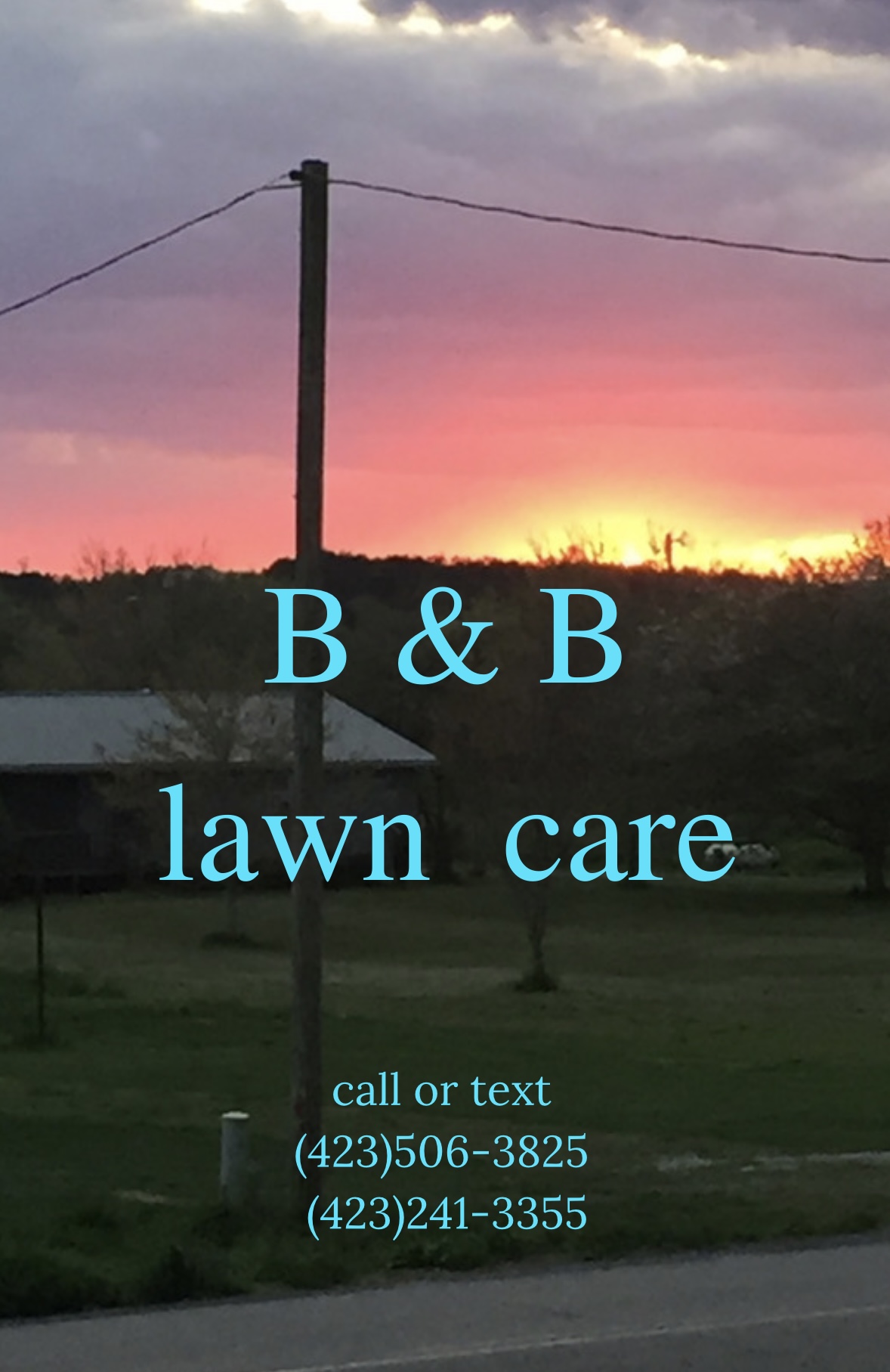 Avatar for B&B lawn care