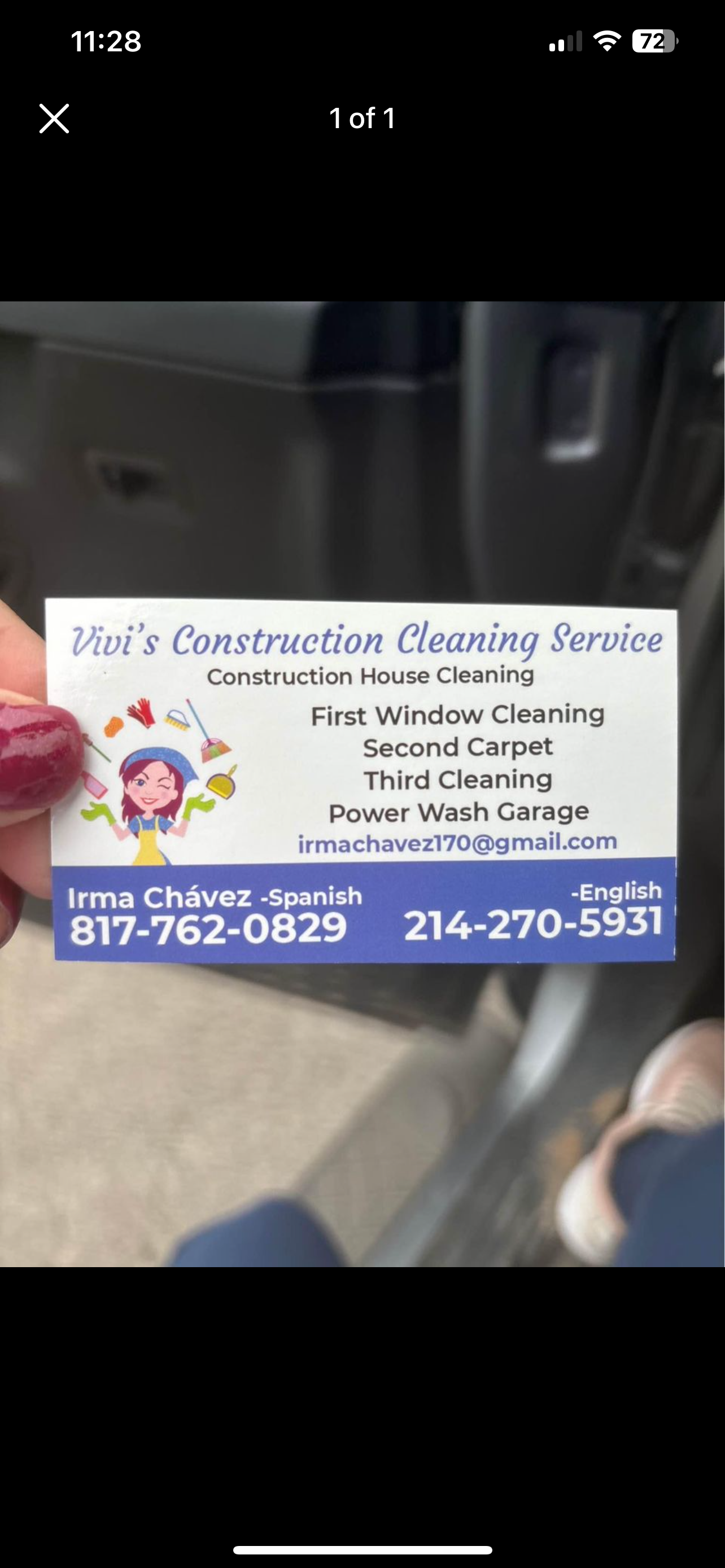 Chavez Cleaning services logo