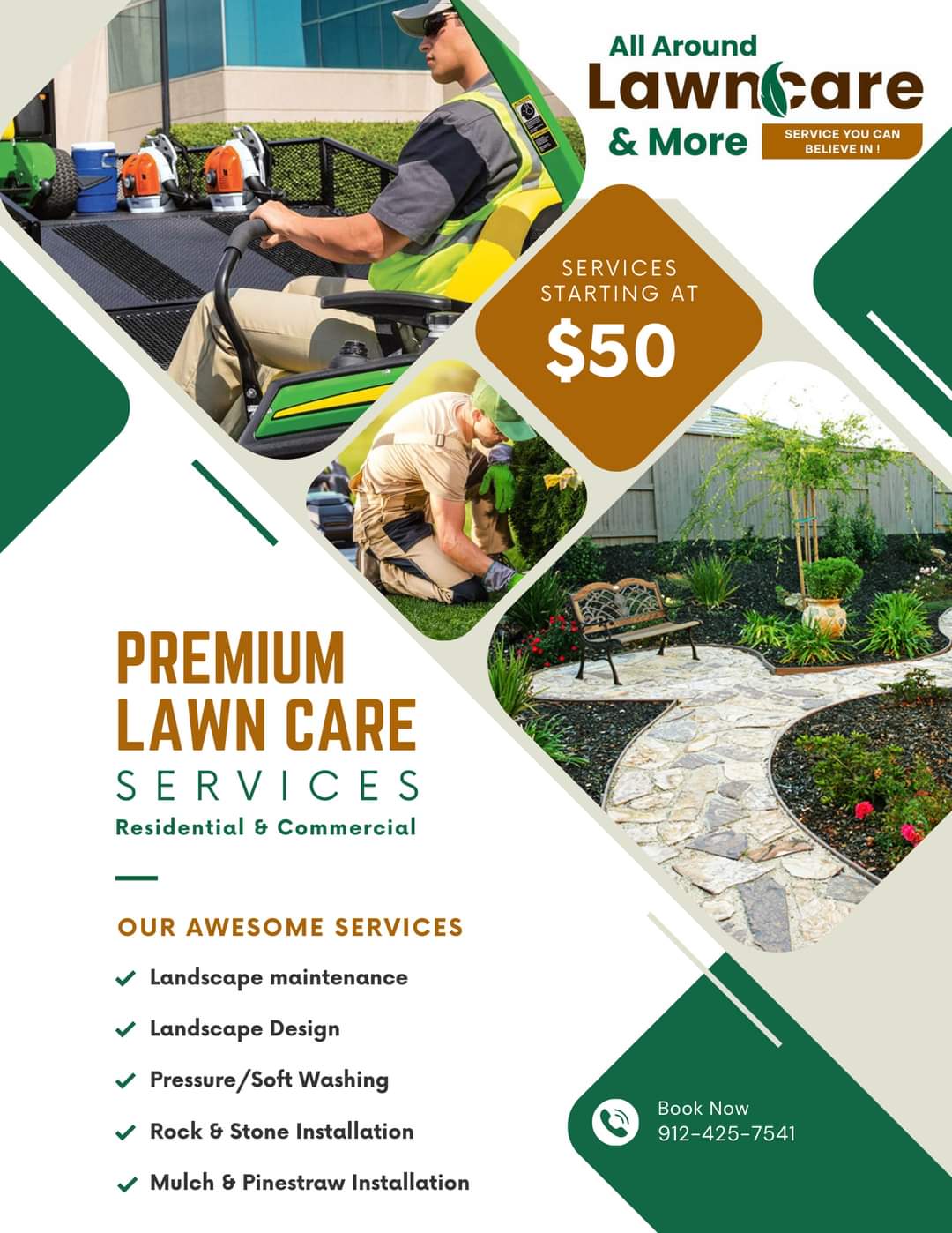 All Around LawnCare And More logo