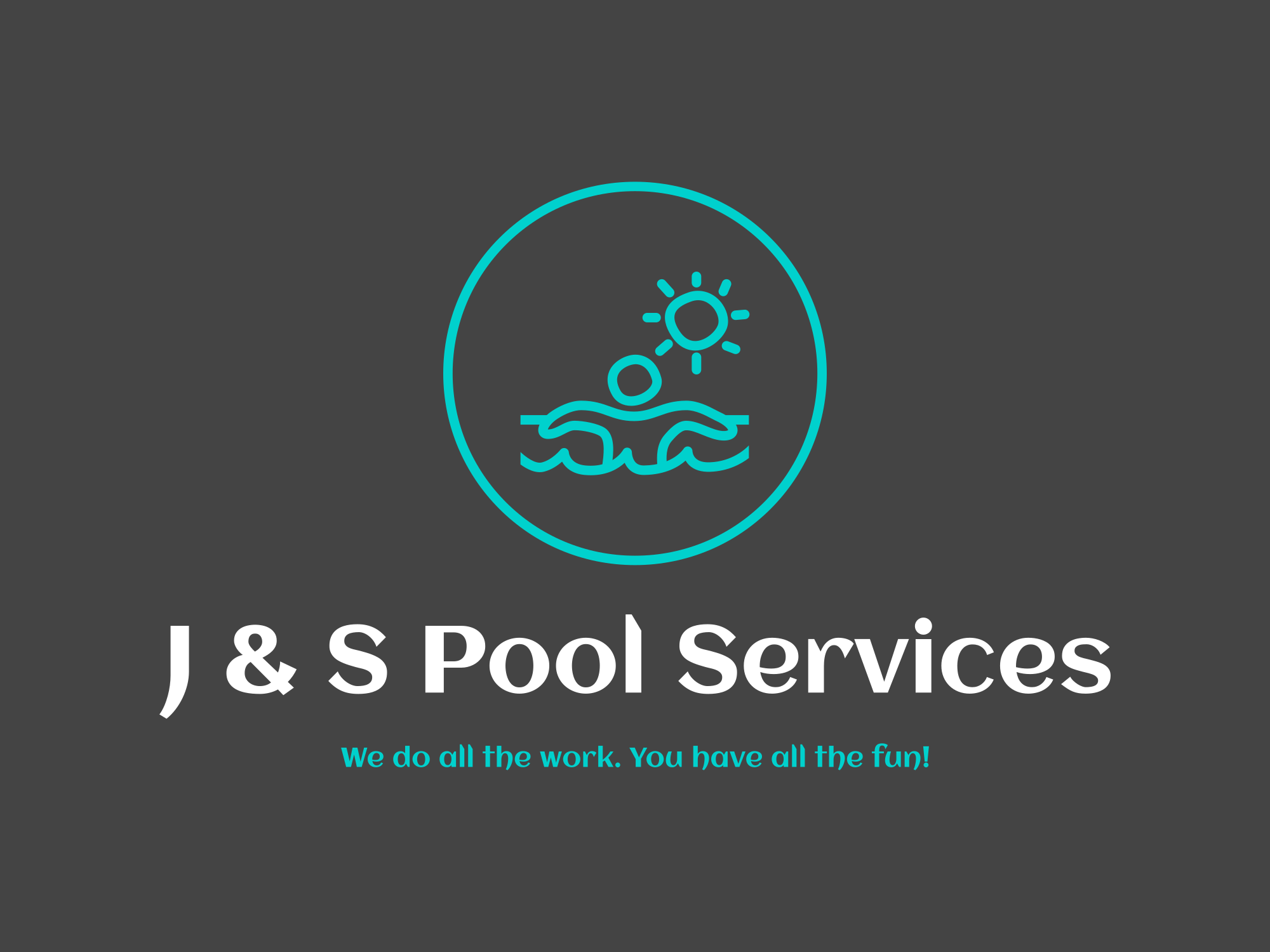 J & S Pool cleaning services logo