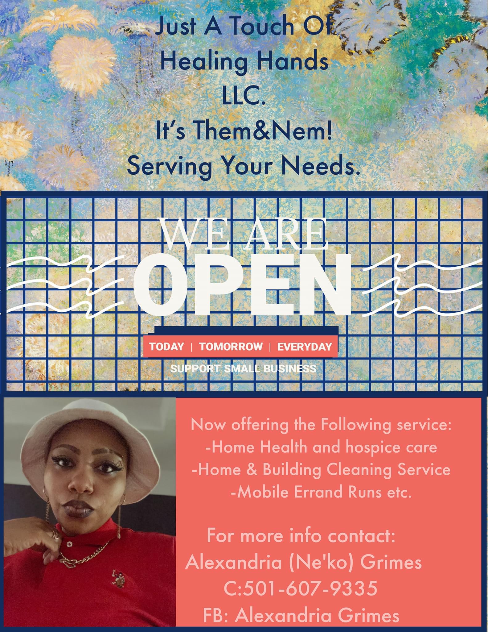 Just A Touch Of Healing Hands Llc. logo