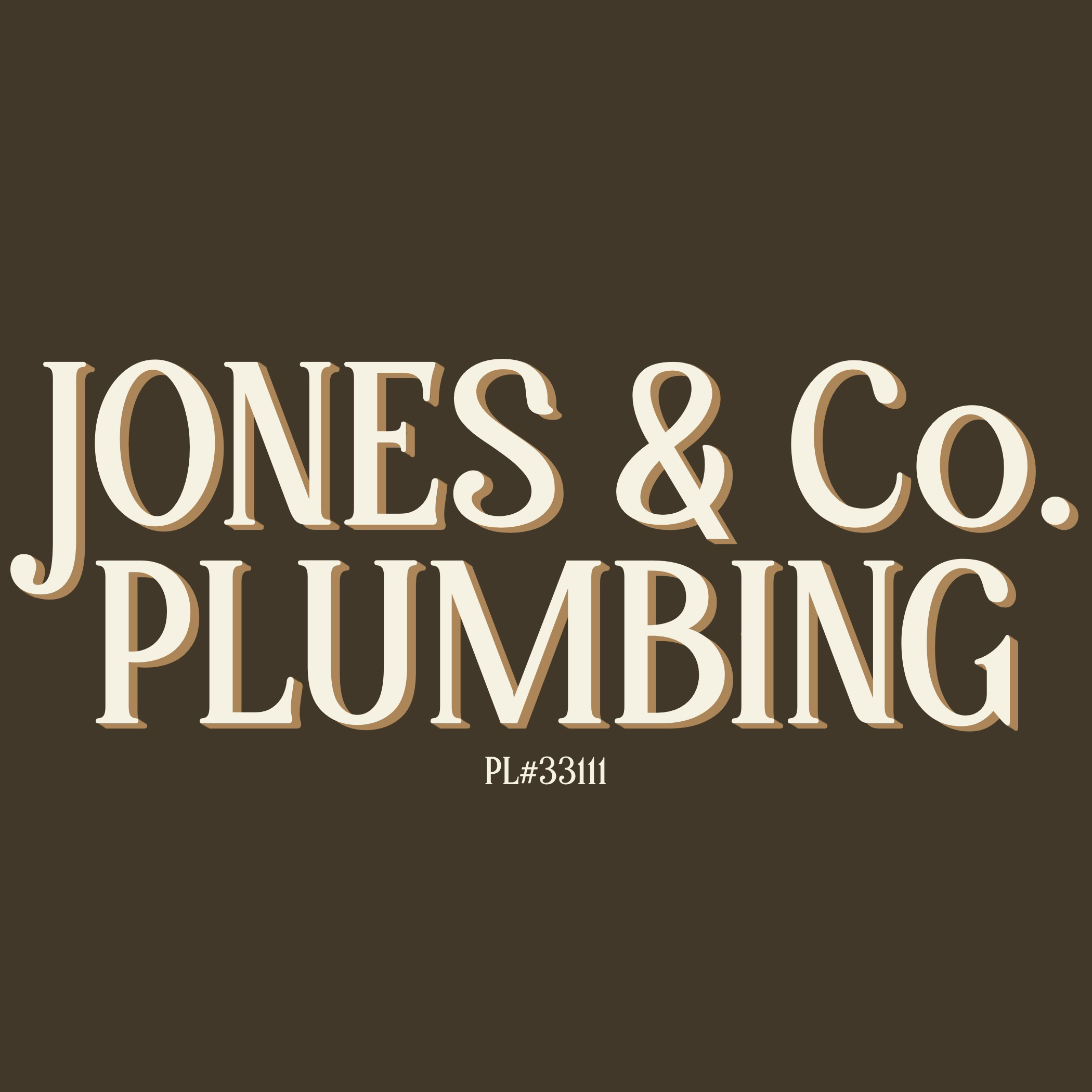 Jones & Co Plumbing logo