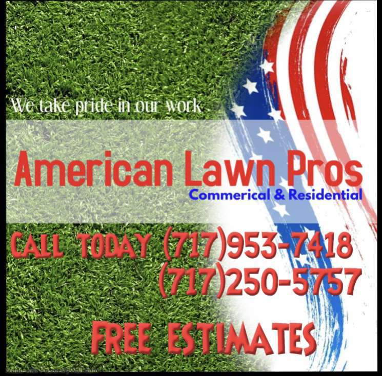 Amarican lawn pros logo