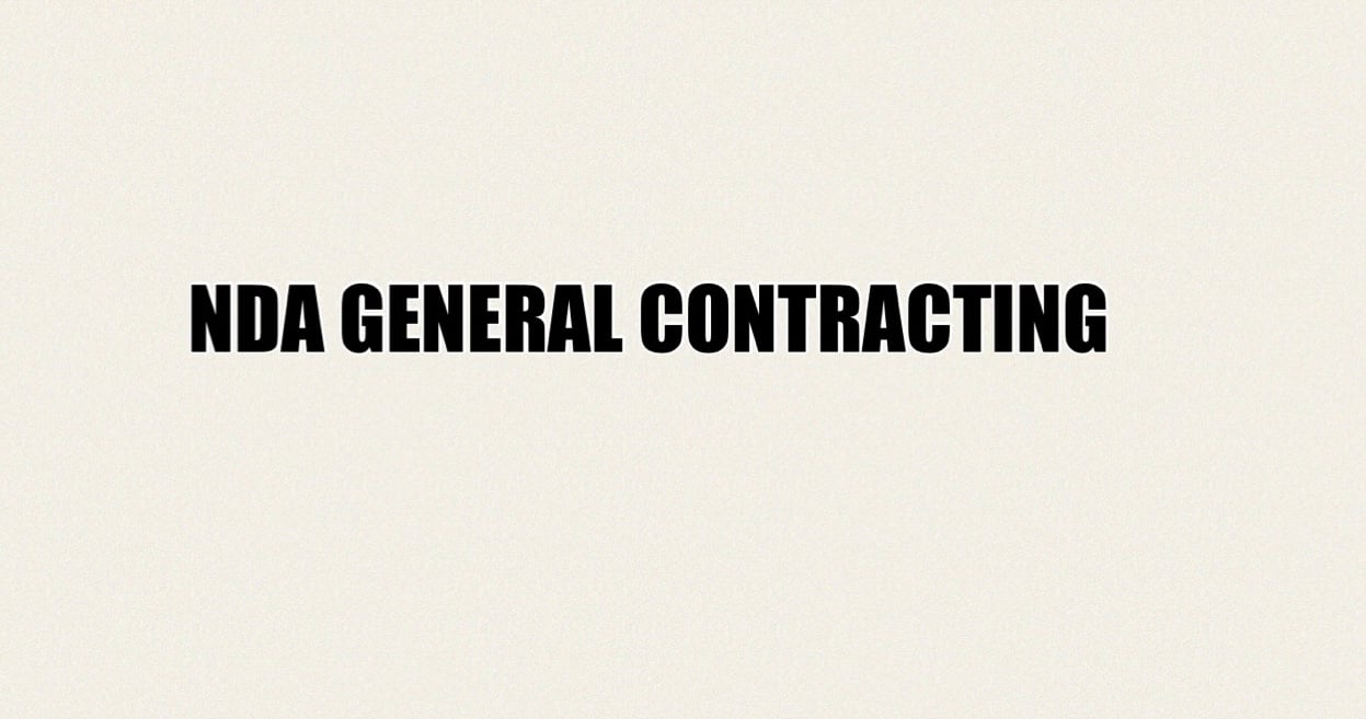 Avatar for NDA General Contracting