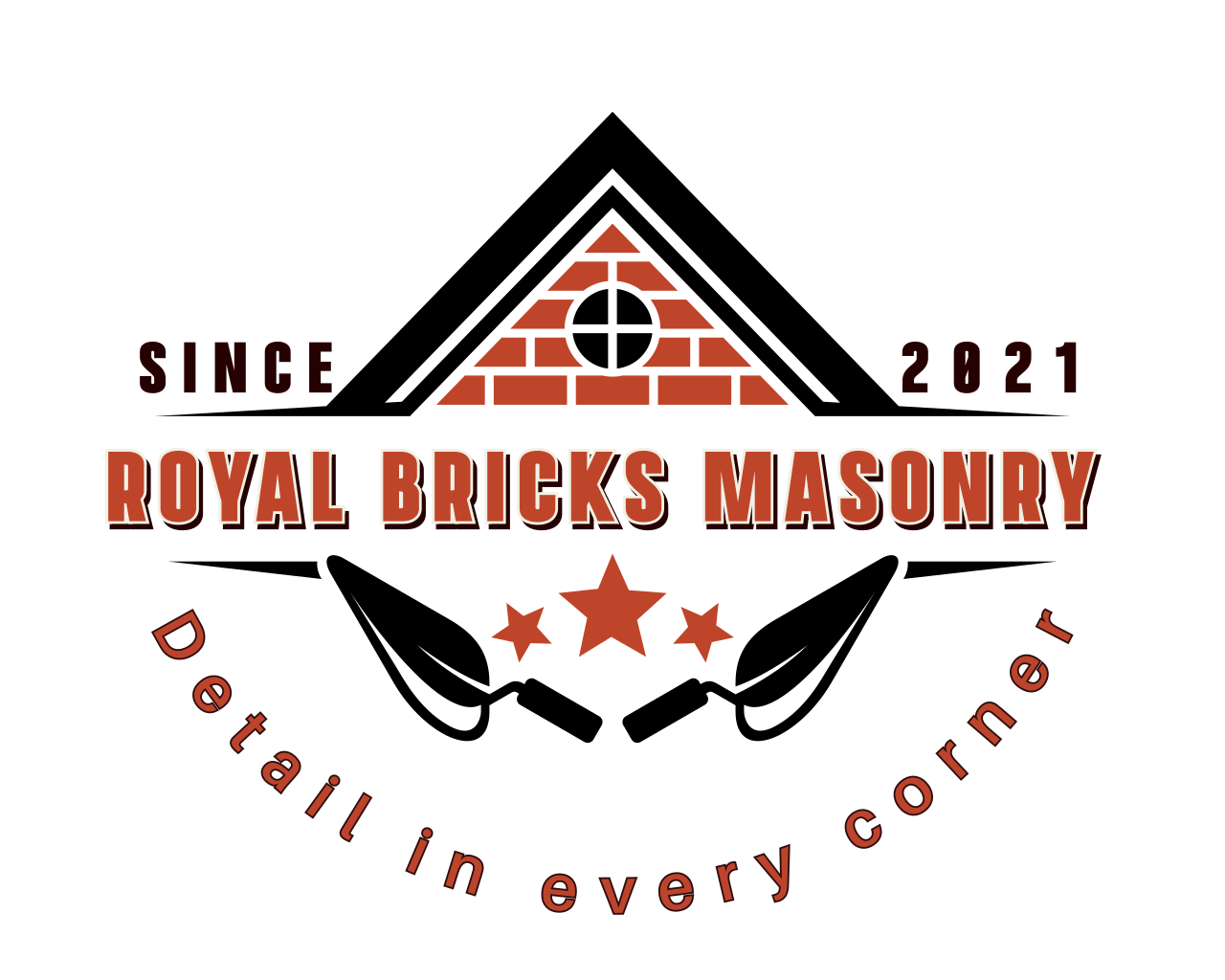 Royal Bricks Masonry logo