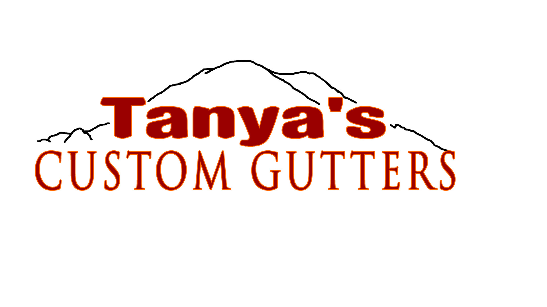 Tanya's Custom Gutters logo