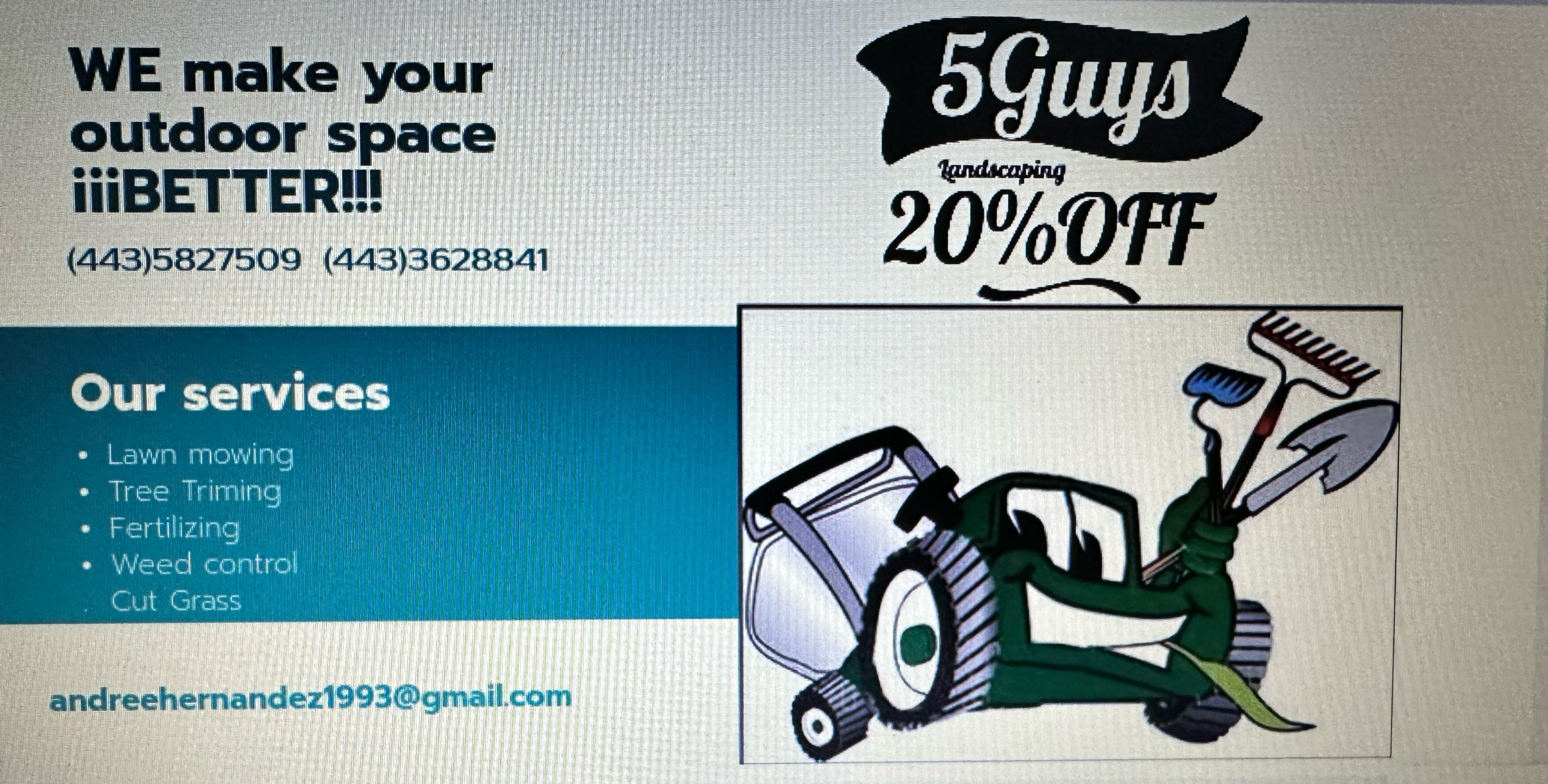 Avatar for Landscaping 5 Guys