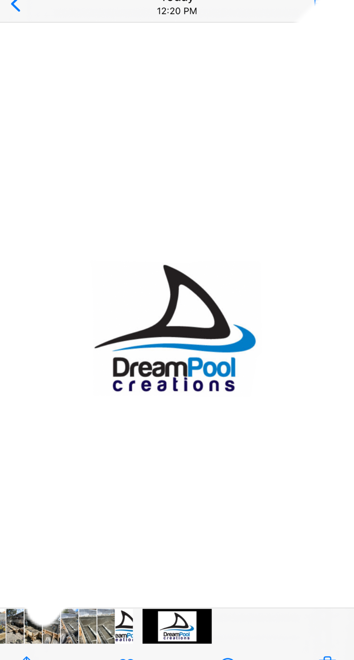 Dream Pool Creations logo