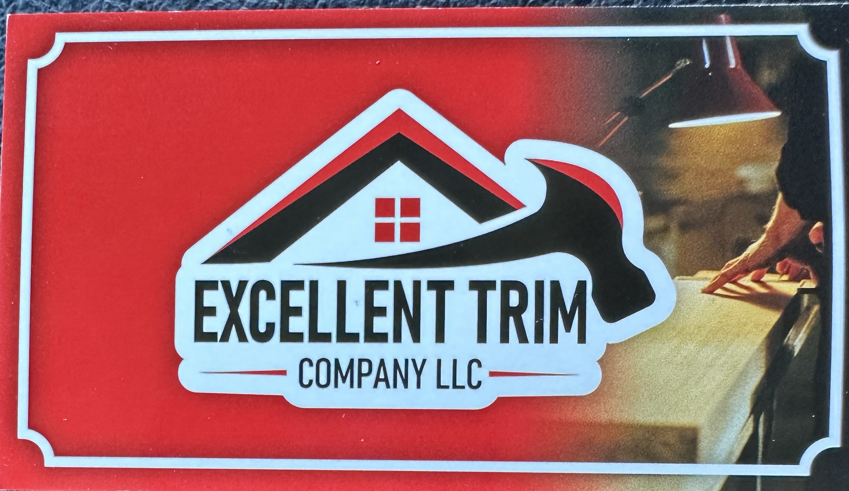 Excellent trim company logo