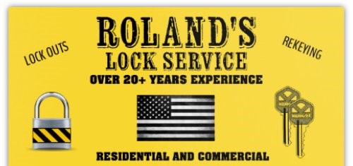 Roland's Lock Service logo
