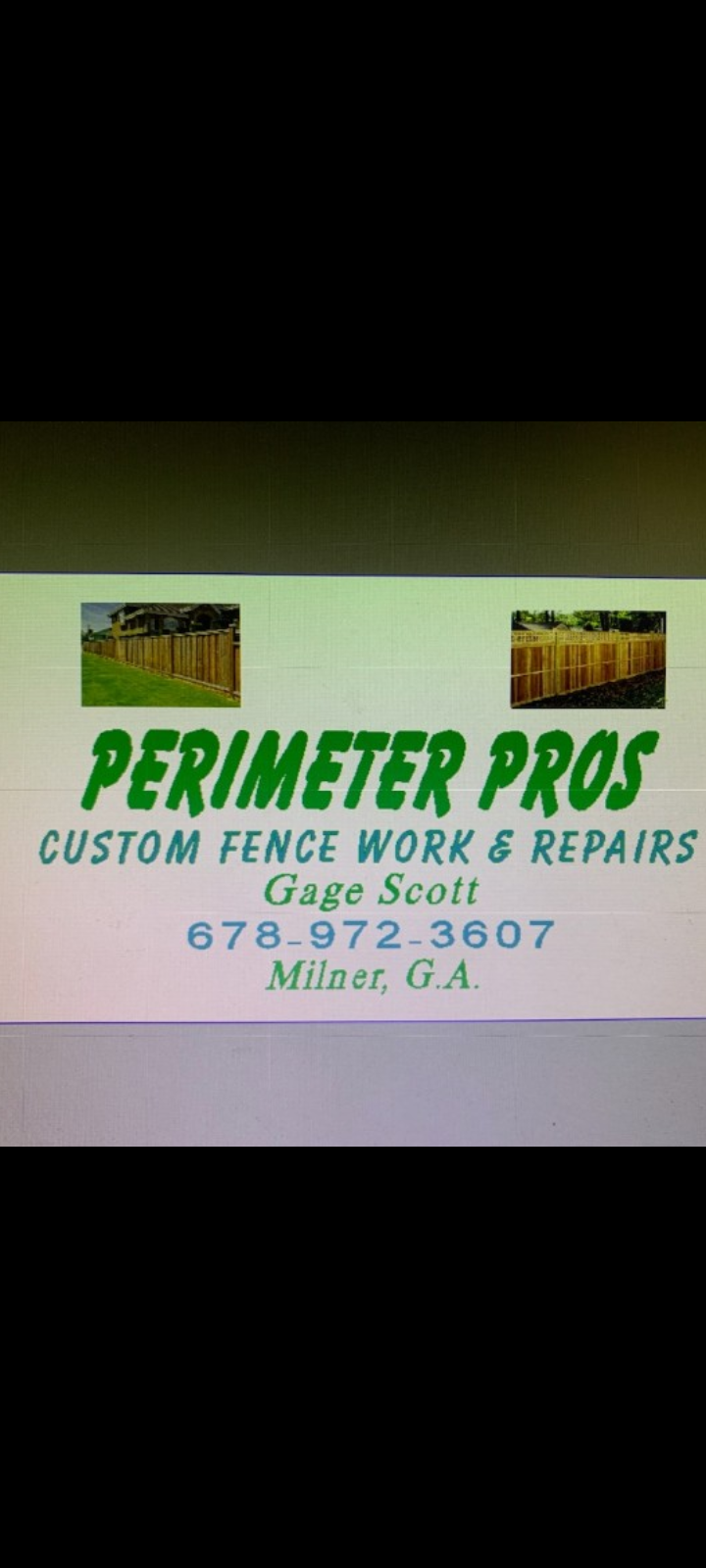 Perimeter Pros Fence Co. logo
