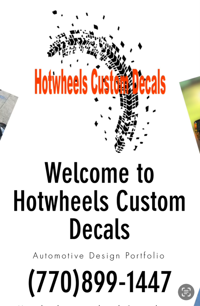 Hotwheels Custom Decals logo