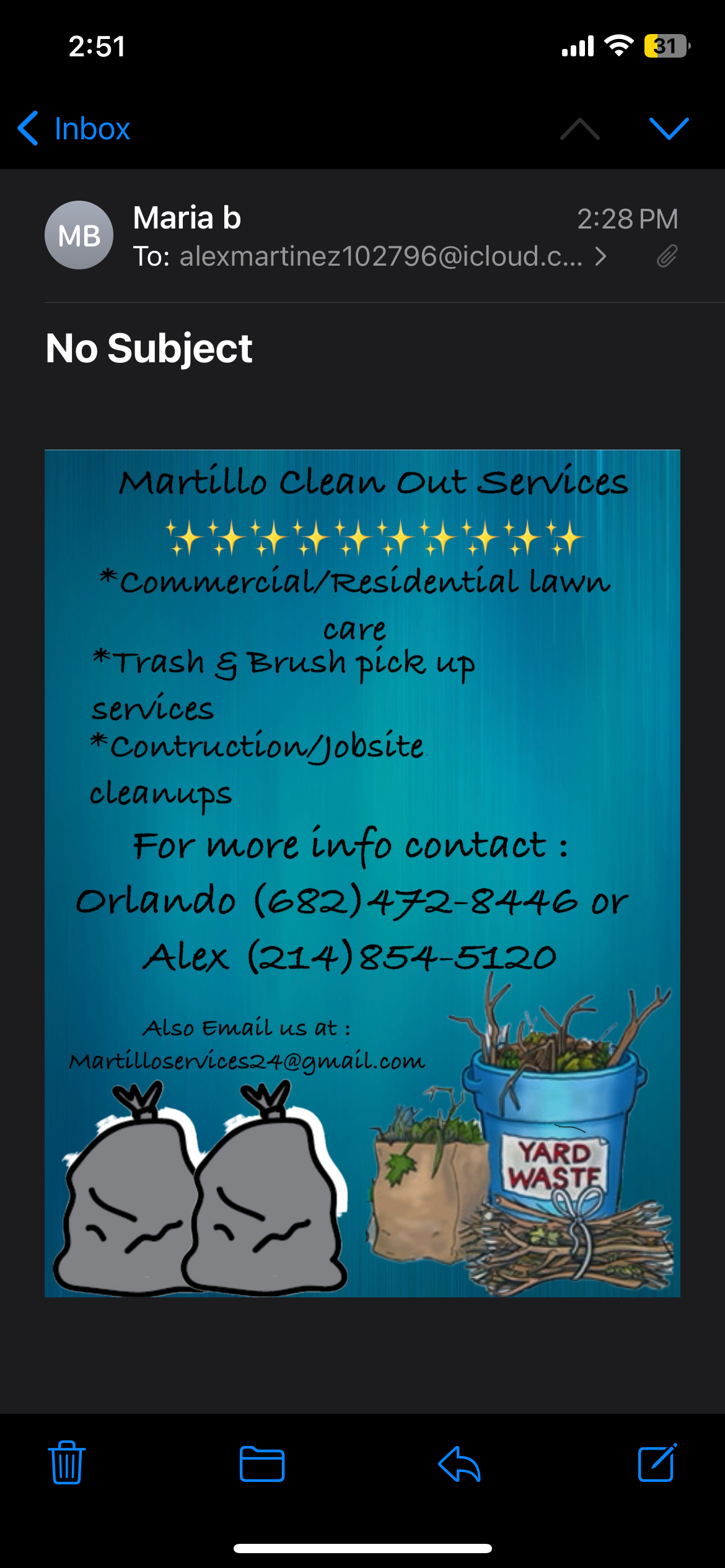 Martillo Clean Out Services logo