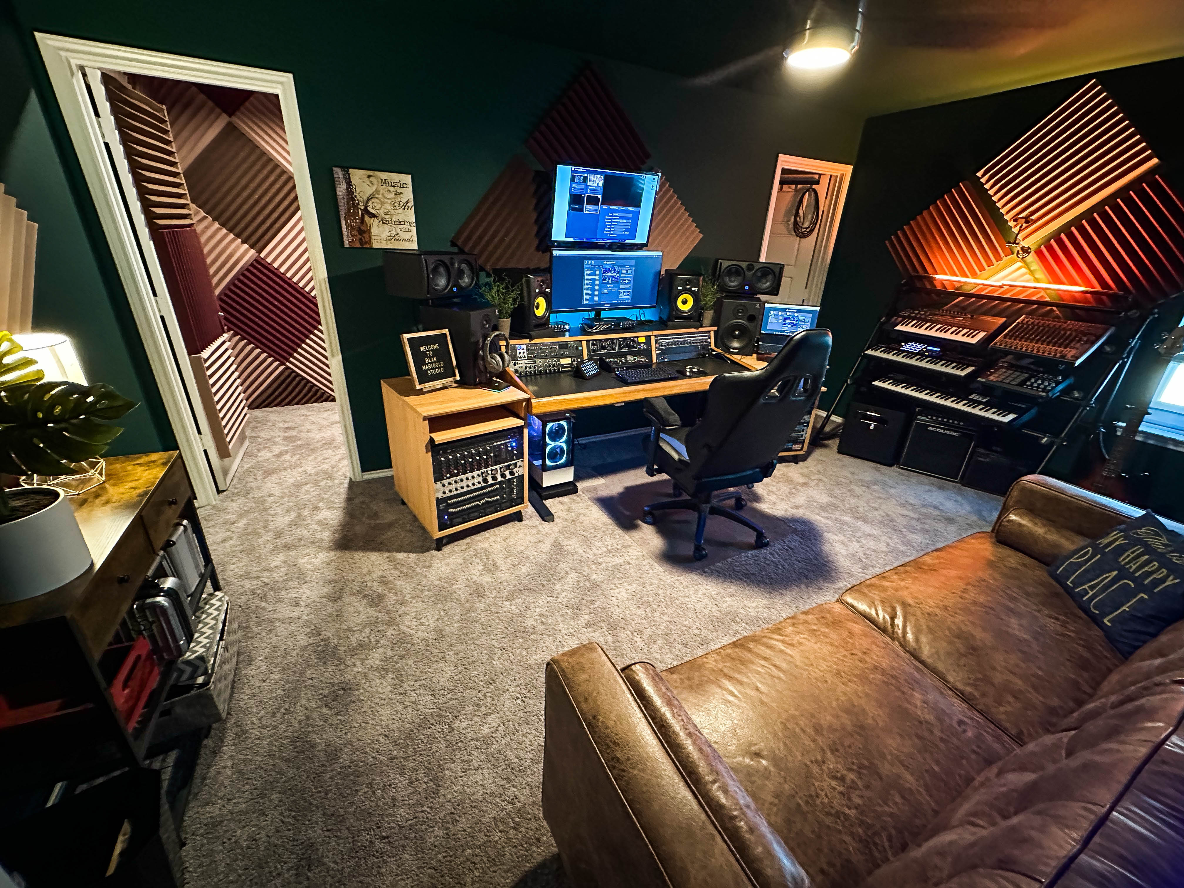 Blak Marigold Recording Studio logo