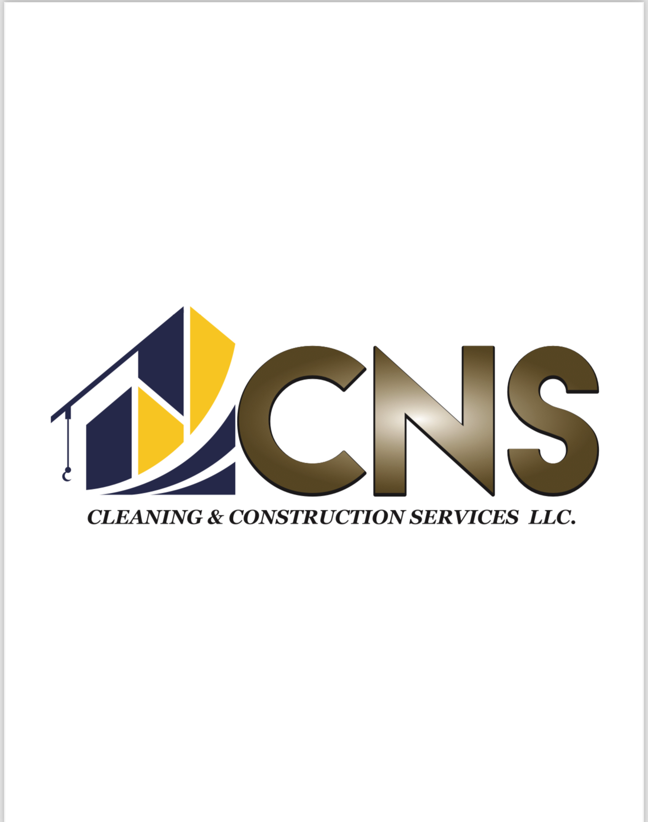 CNS (Cleaning and construction services) logo