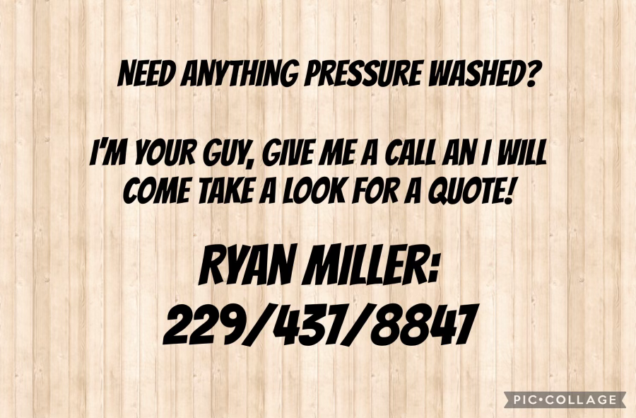 Miller’s pressure washing logo