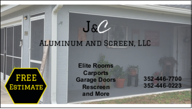 Avatar for J & C Aluminum and Screen, LLC