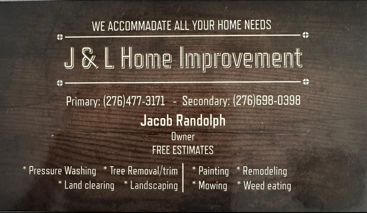 J&L Home improvement logo