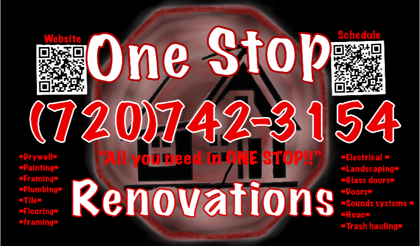 One stop renovations logo