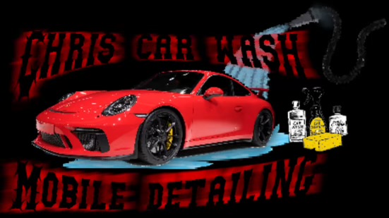 Chris Car Wash Mobile detailing logo