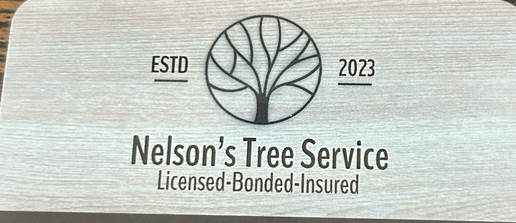 Nelsons tree service logo