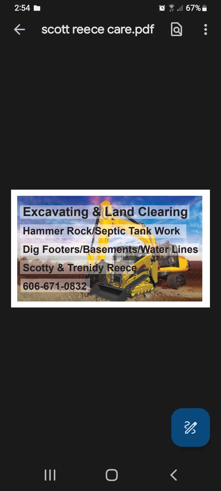 Logo for Reece Construction