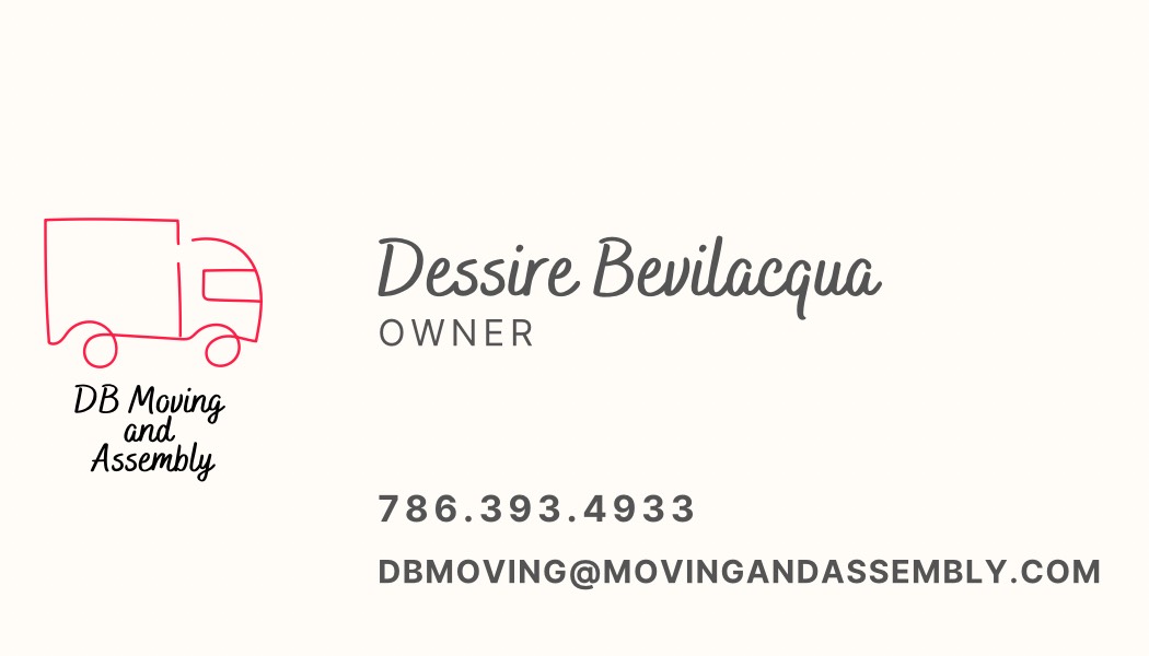 Logo for DB Moving and Assembly