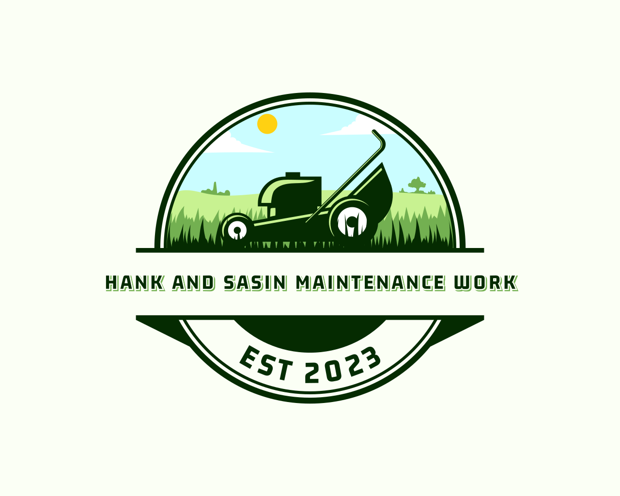 Hank and Sasin Maintenance logo