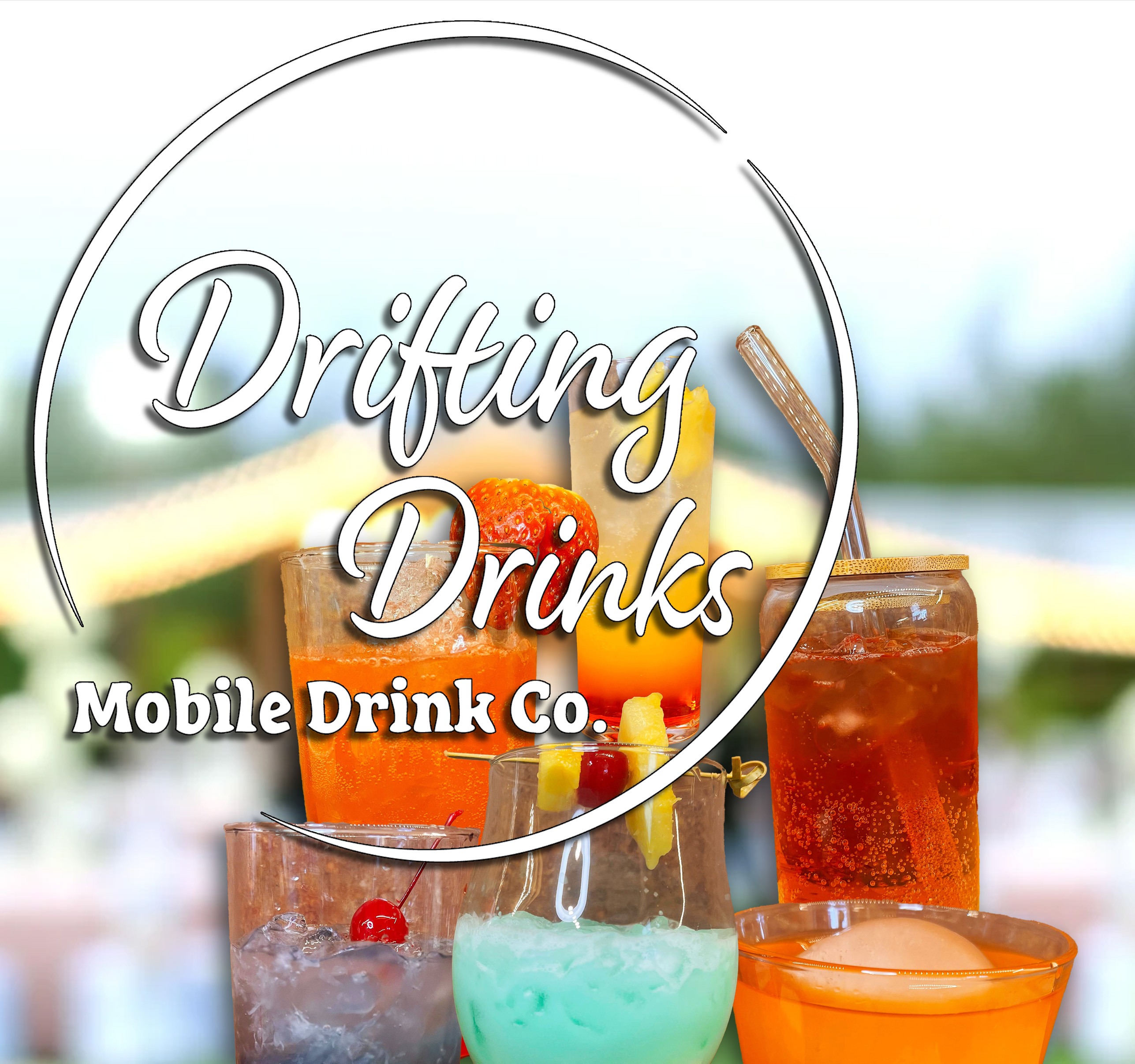 Drifting Drinks Mobile Drink Co. logo