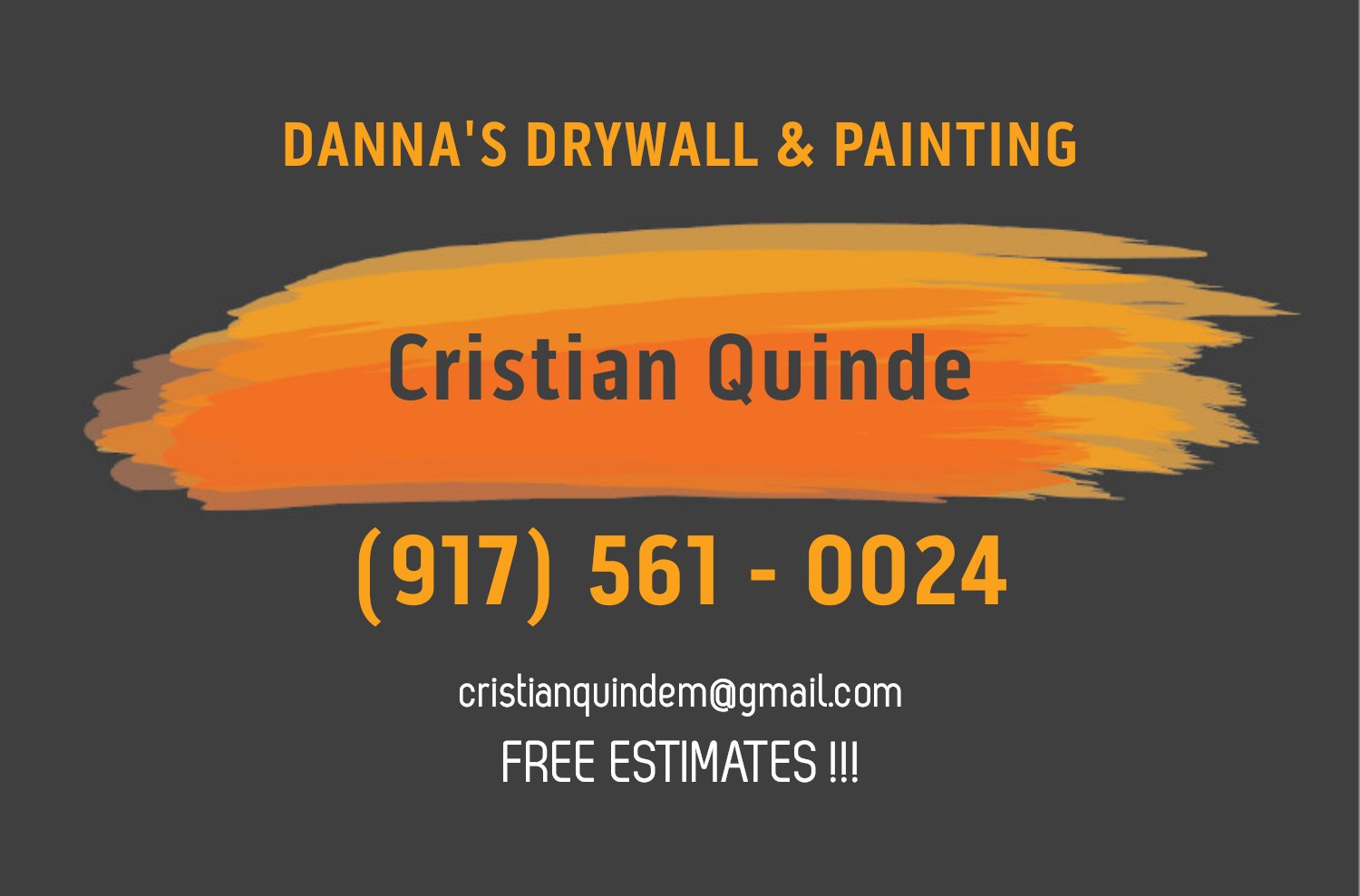 Danna's drywall & painting logo