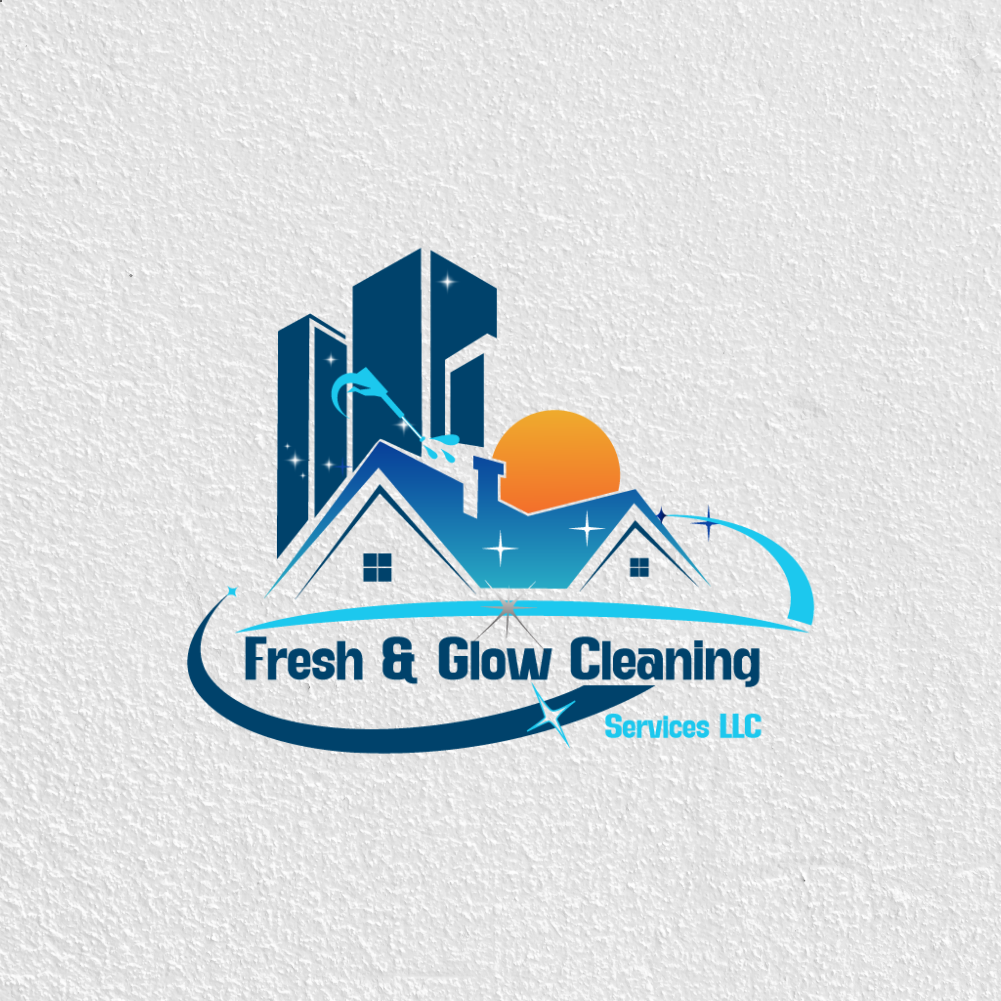 Fresh glow cleaning services llc logo