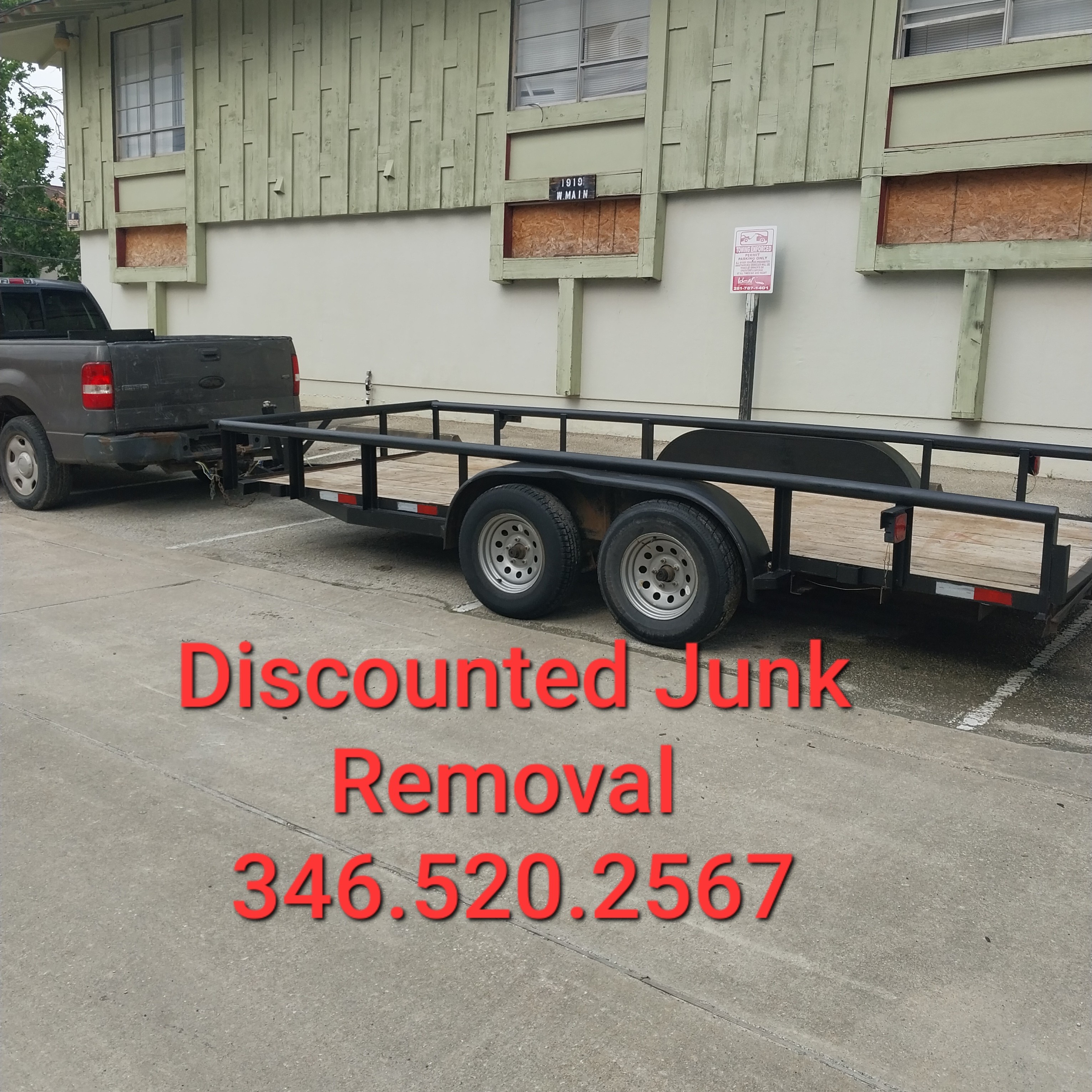 Discounted Junk Removal logo