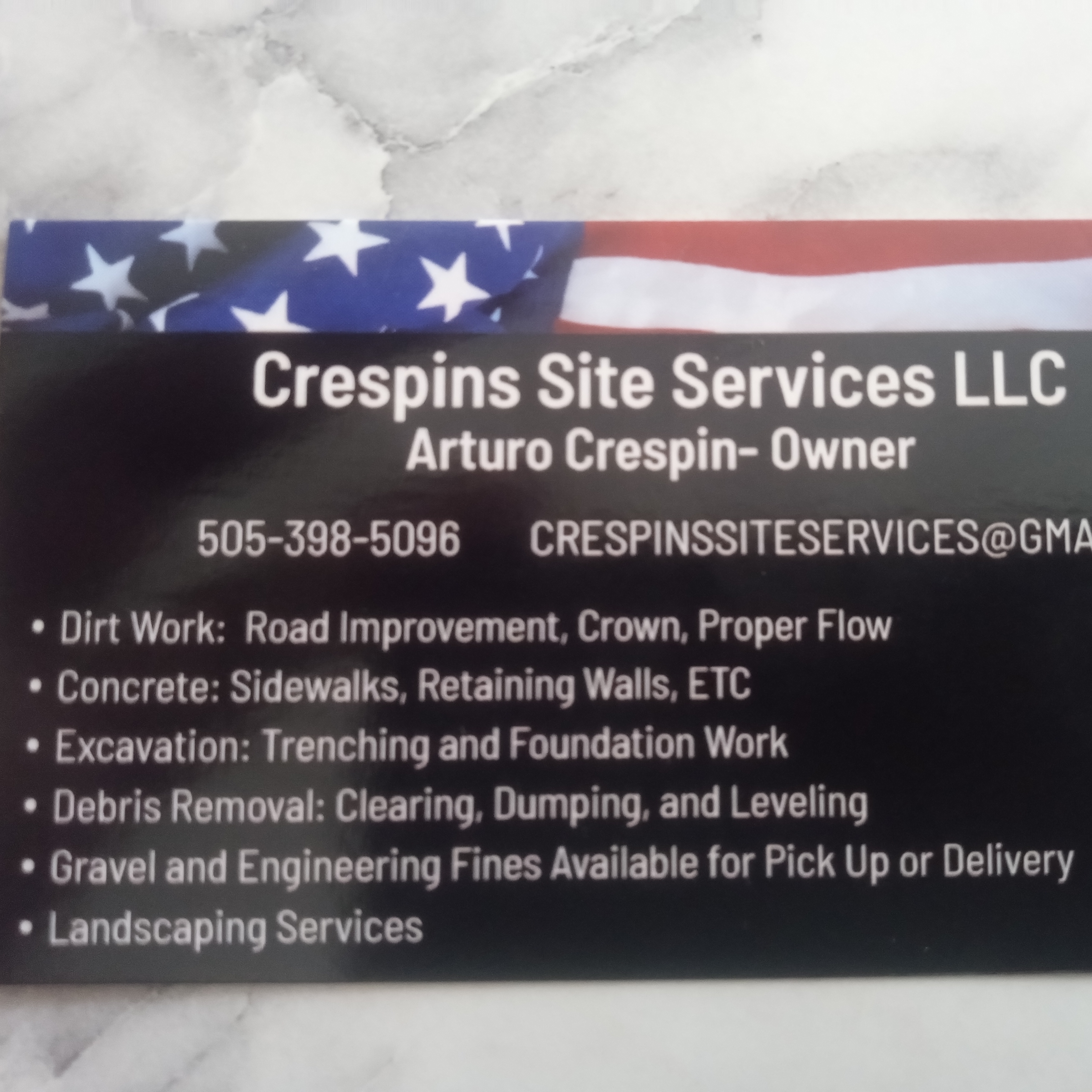 Avatar for Crespin's Site Services