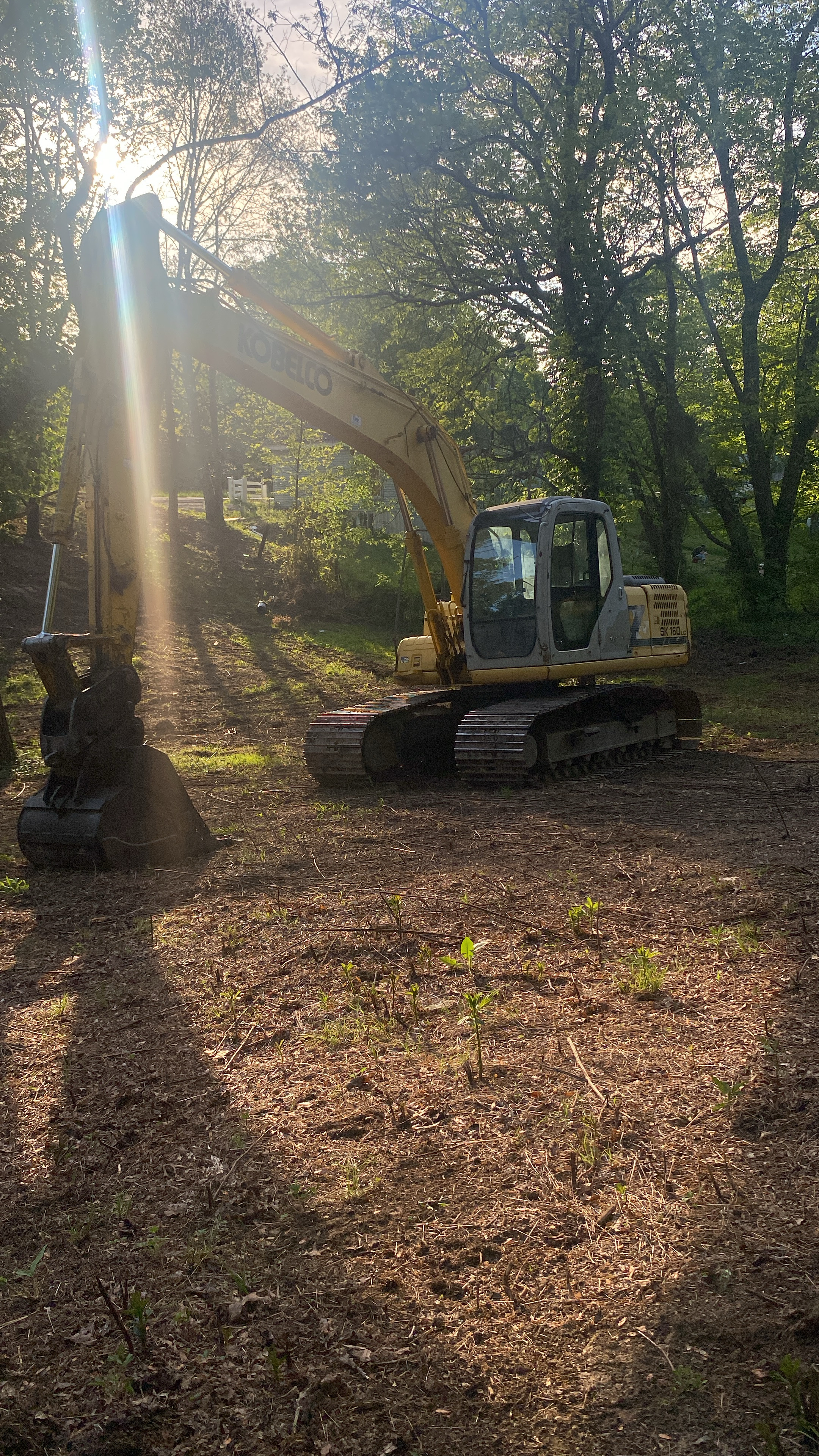 C&W Land Clearing & Excavating logo