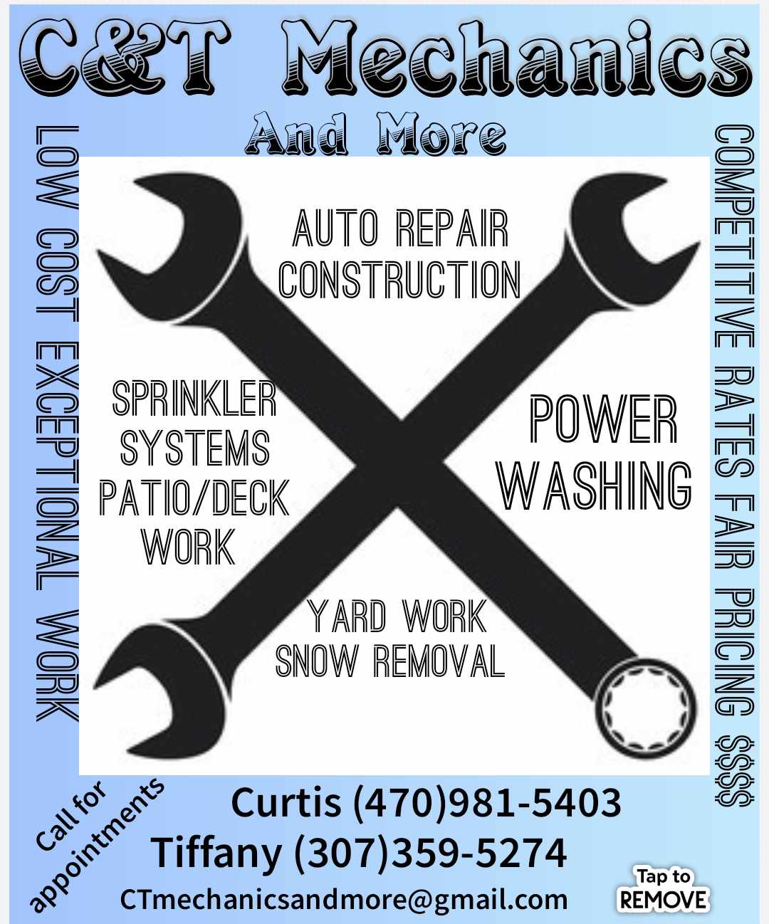 C&T Mechanics and More logo
