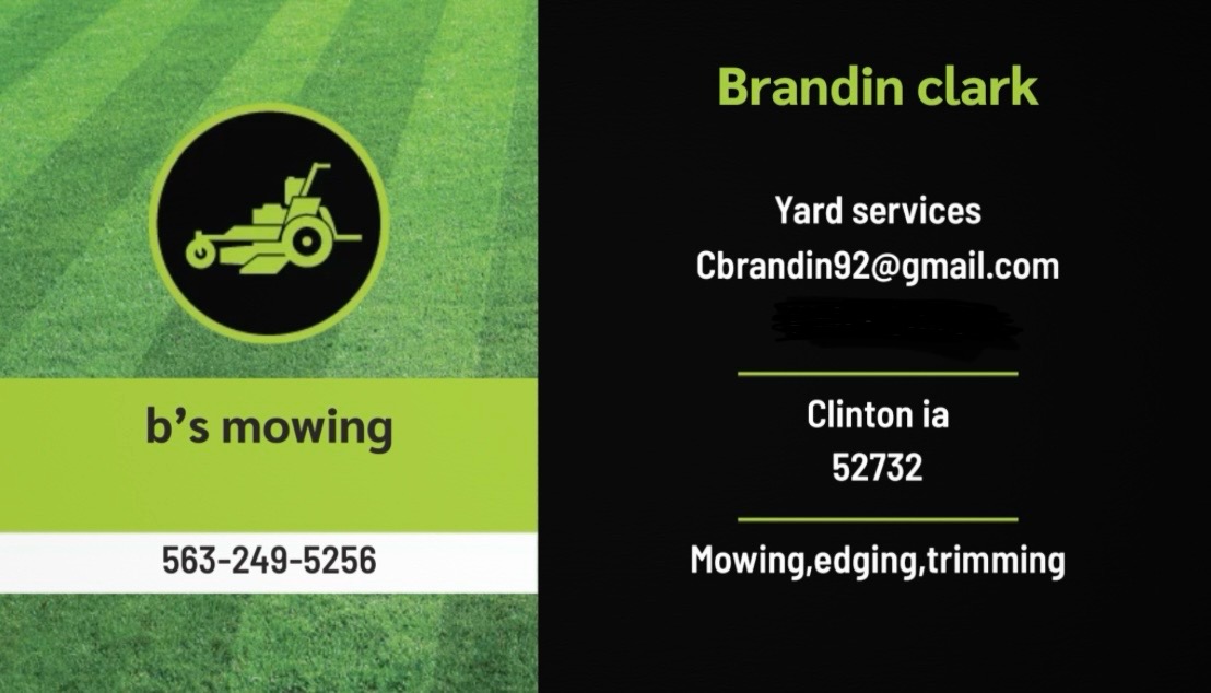 Avatar for B’s mowing