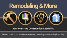 Logo for Remodeling and More