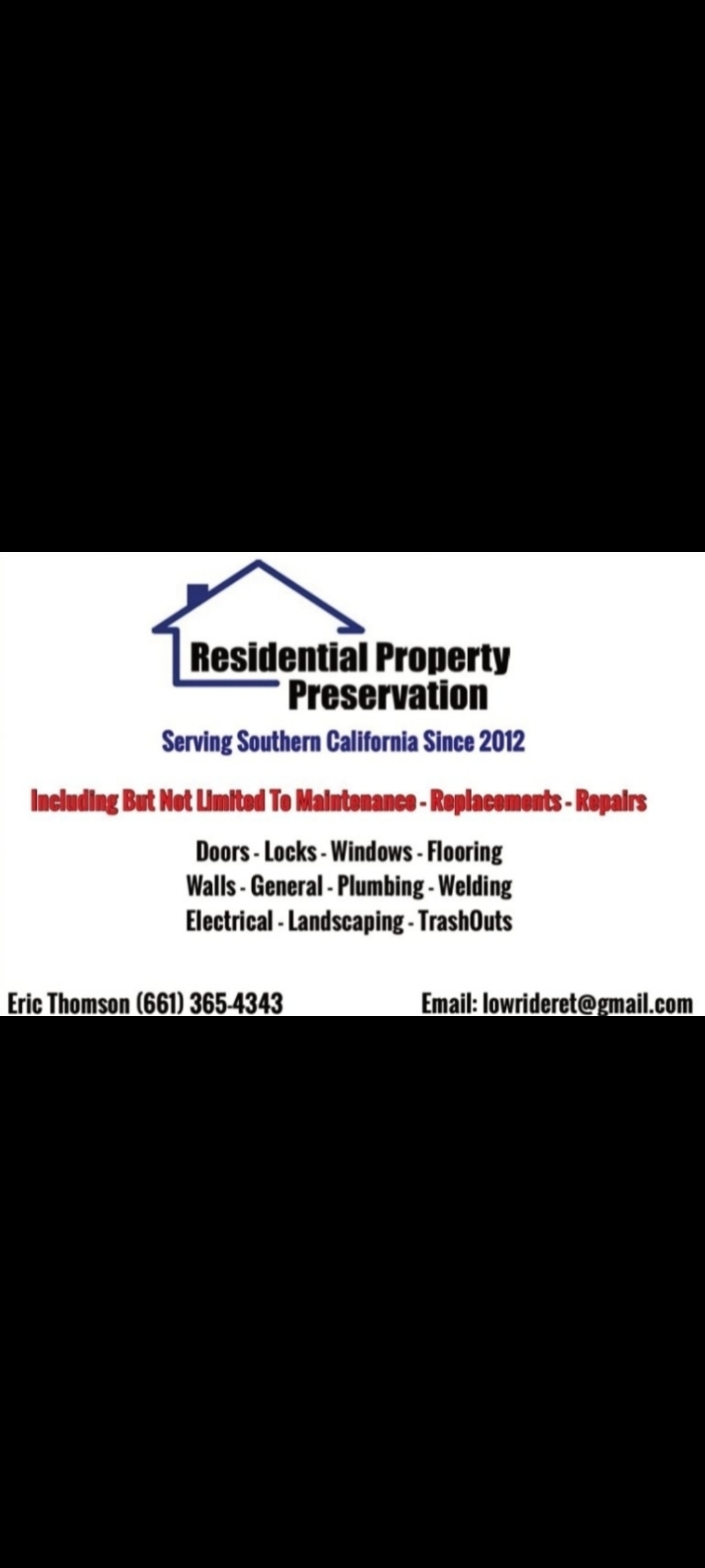 Residential property preservation logo