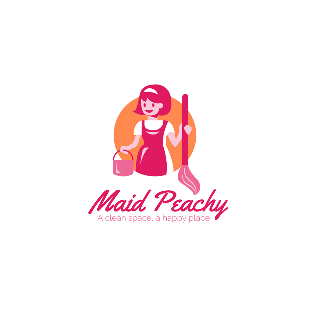 Maid Peachy logo