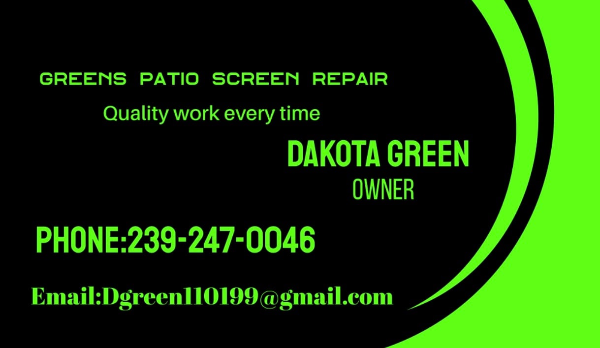 Avatar for Greens Patio Screen Repair