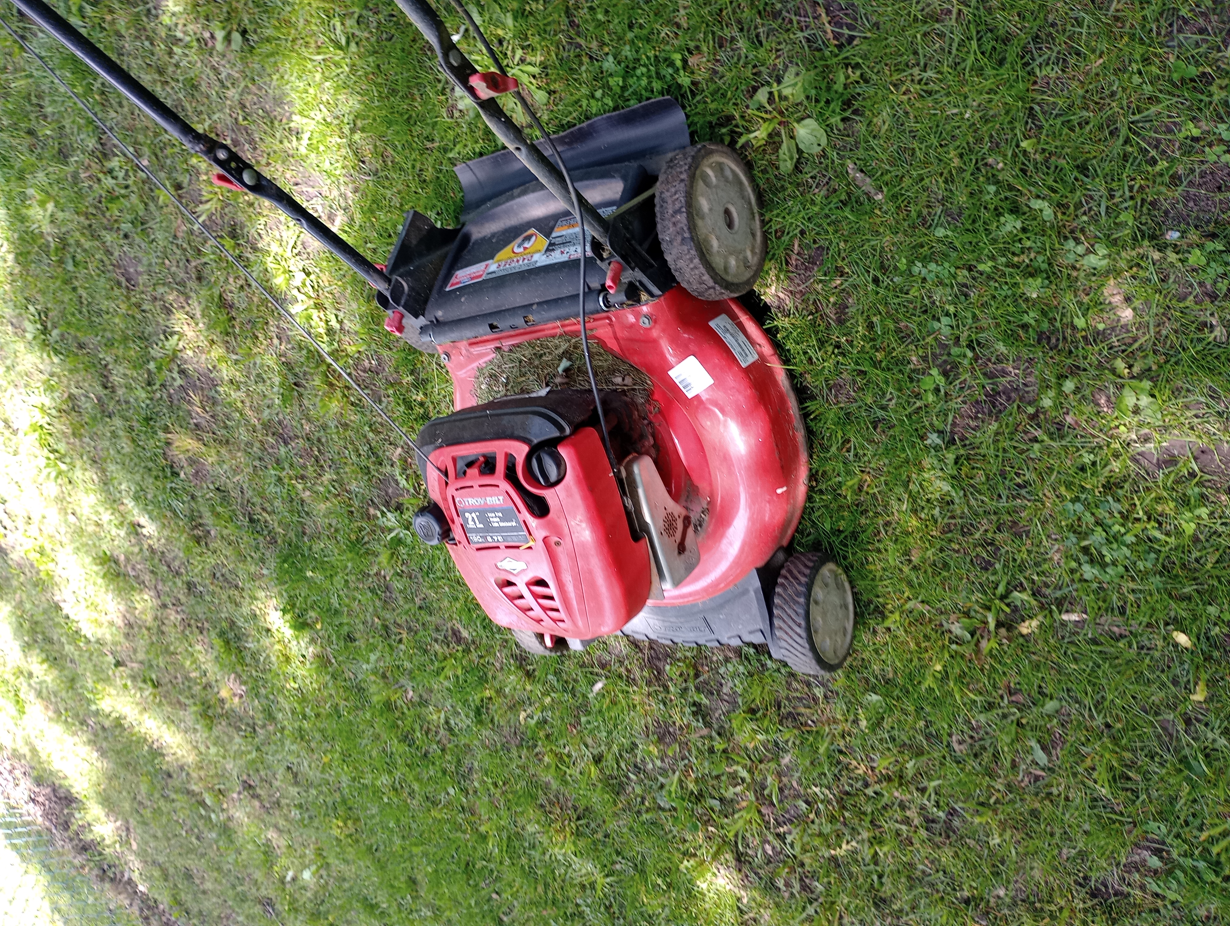 Evans mowing logo