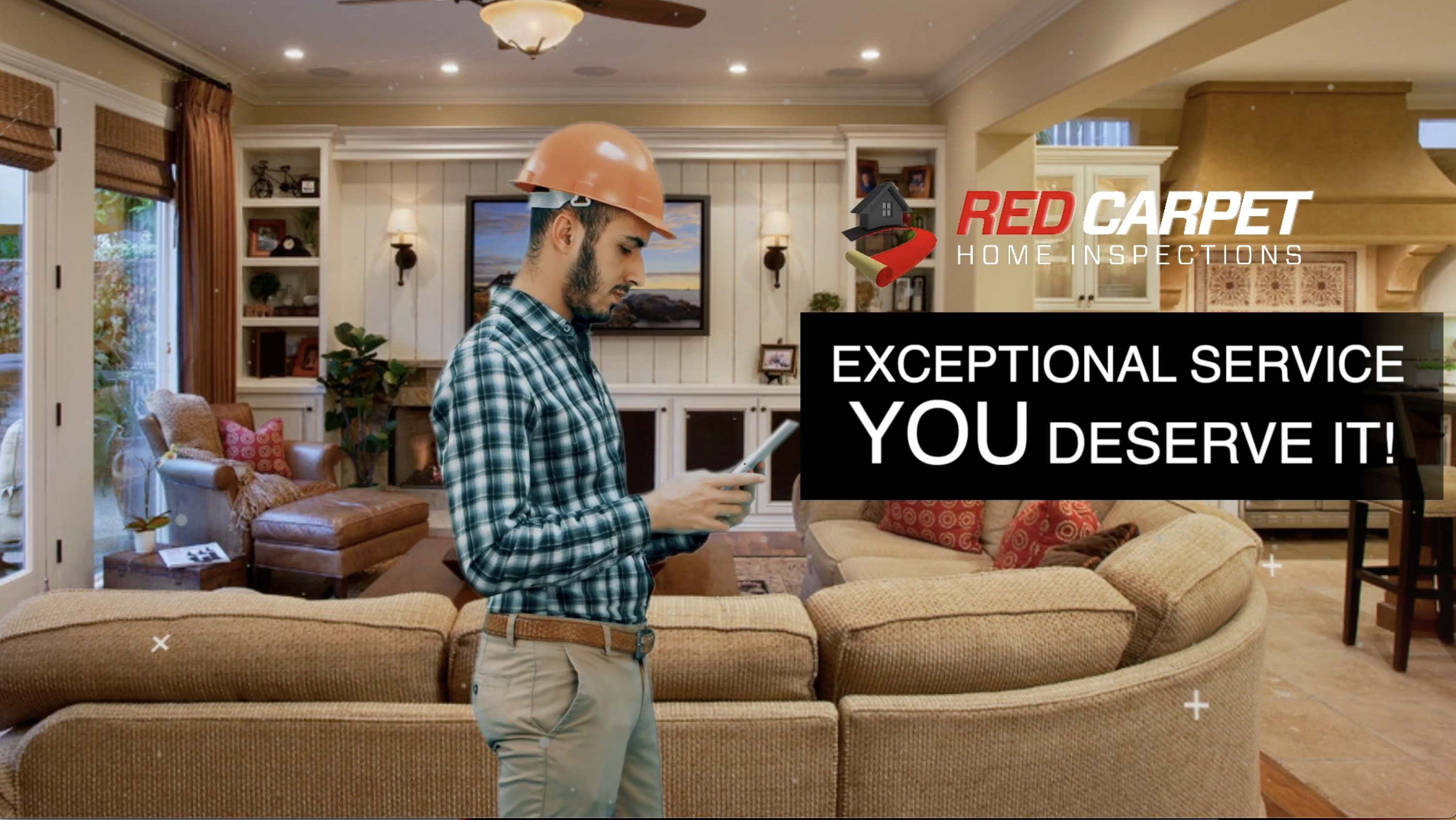 Red Carpet Home Inspections logo